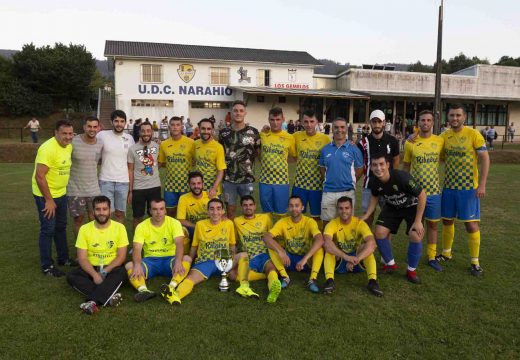 A UDC Narahío volve facerse co trofeo municipal de San Sadurniño